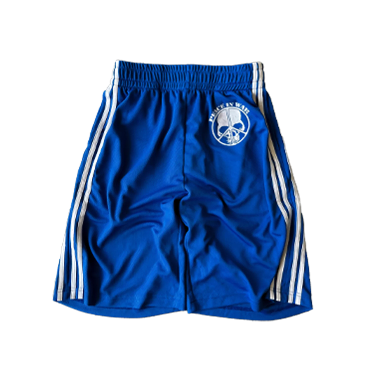 Peace In War Blue Skull Shorts